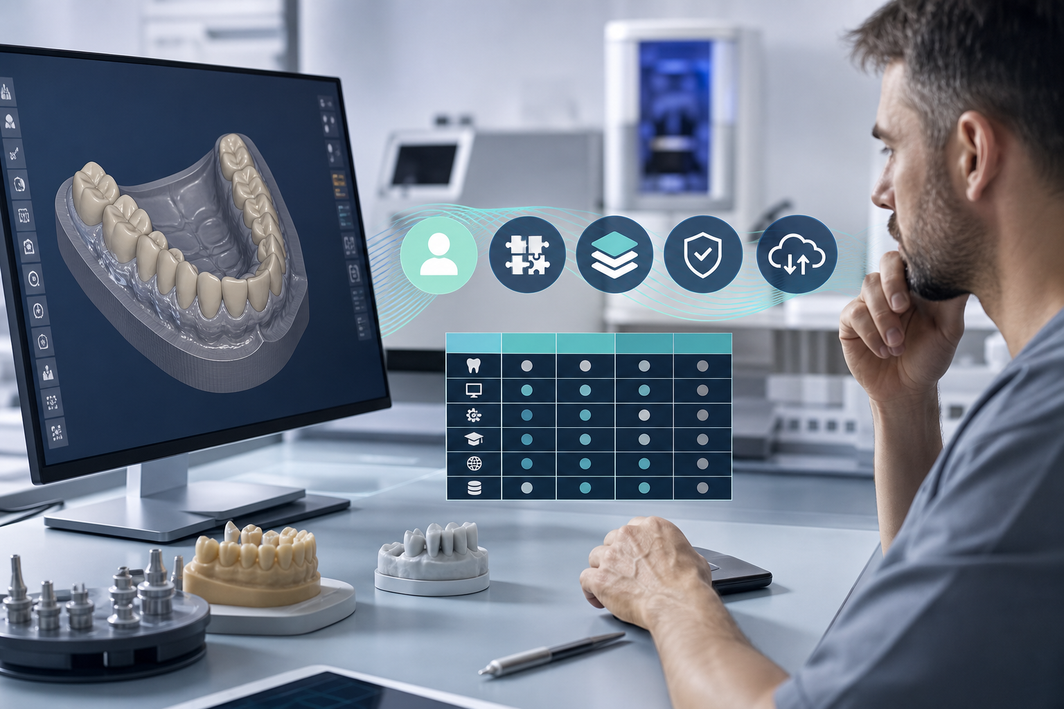 Software CAD dentali: come confrontarli oltre il prezzo
