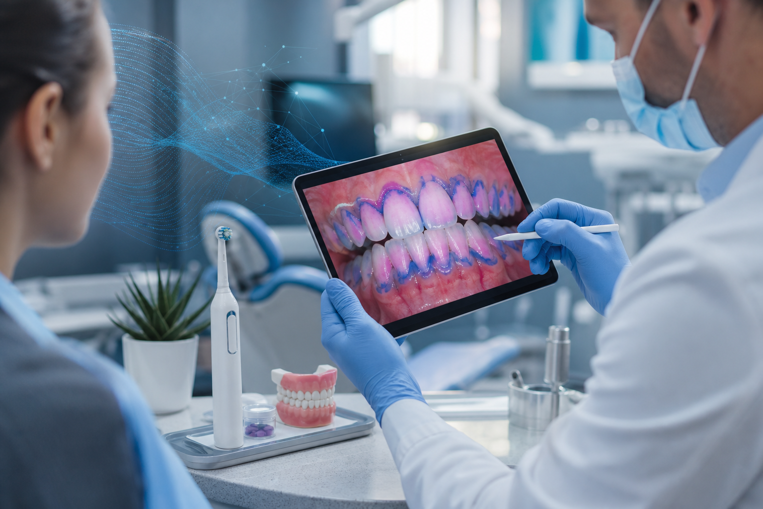 Placca dentale digitale: prevenzione più visibile, non automatica